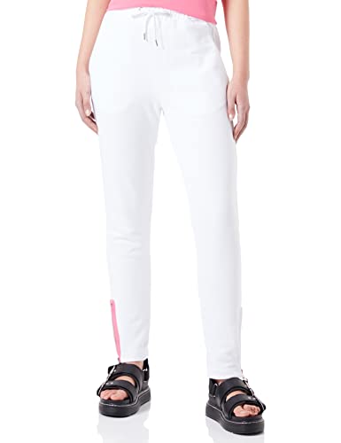 Love Moschino Women's Regular fit Jogger Casual Pants, Optical White, 46 von Love Moschino