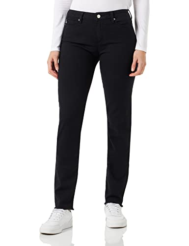 Love Moschino Women's Skinny fit 5 Pocket Trousers Casual Pants, Black, 28 von Love Moschino