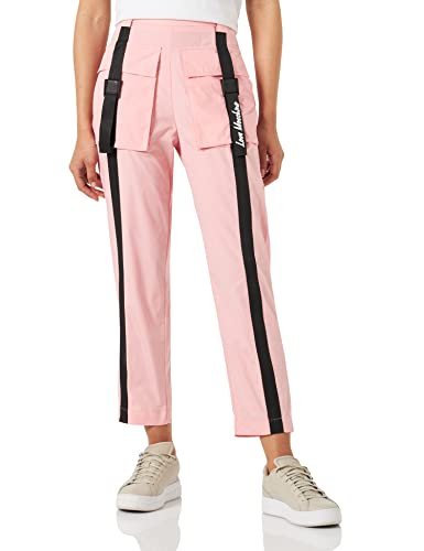 Love Moschino Womens Cargo Trousers Pants, PINK, 38 von Love Moschino