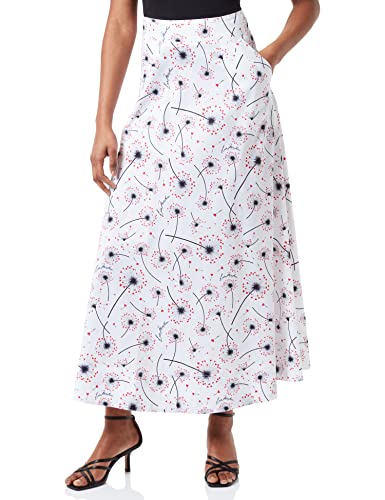 Love Moschino Womens Long Skirt, Dandelion F.BCO, 44 von Love Moschino