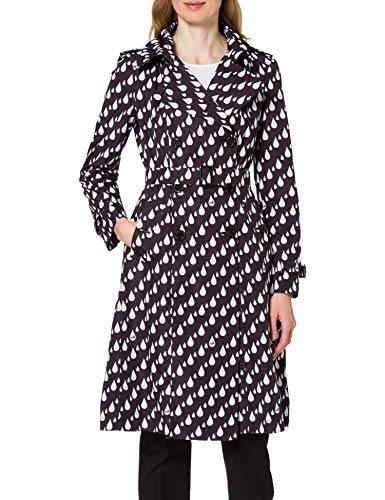 Love Moschino Womens W K 511 00 T 086A Dress Coat, GOCCE BCQ F NER, 38 von Love Moschino