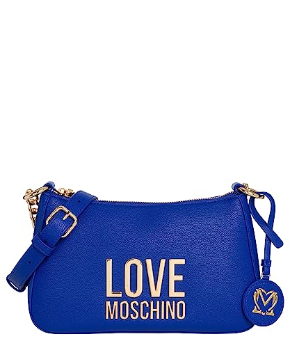 Love Moschino damen Schultertasche ocean blue von Love Moschino