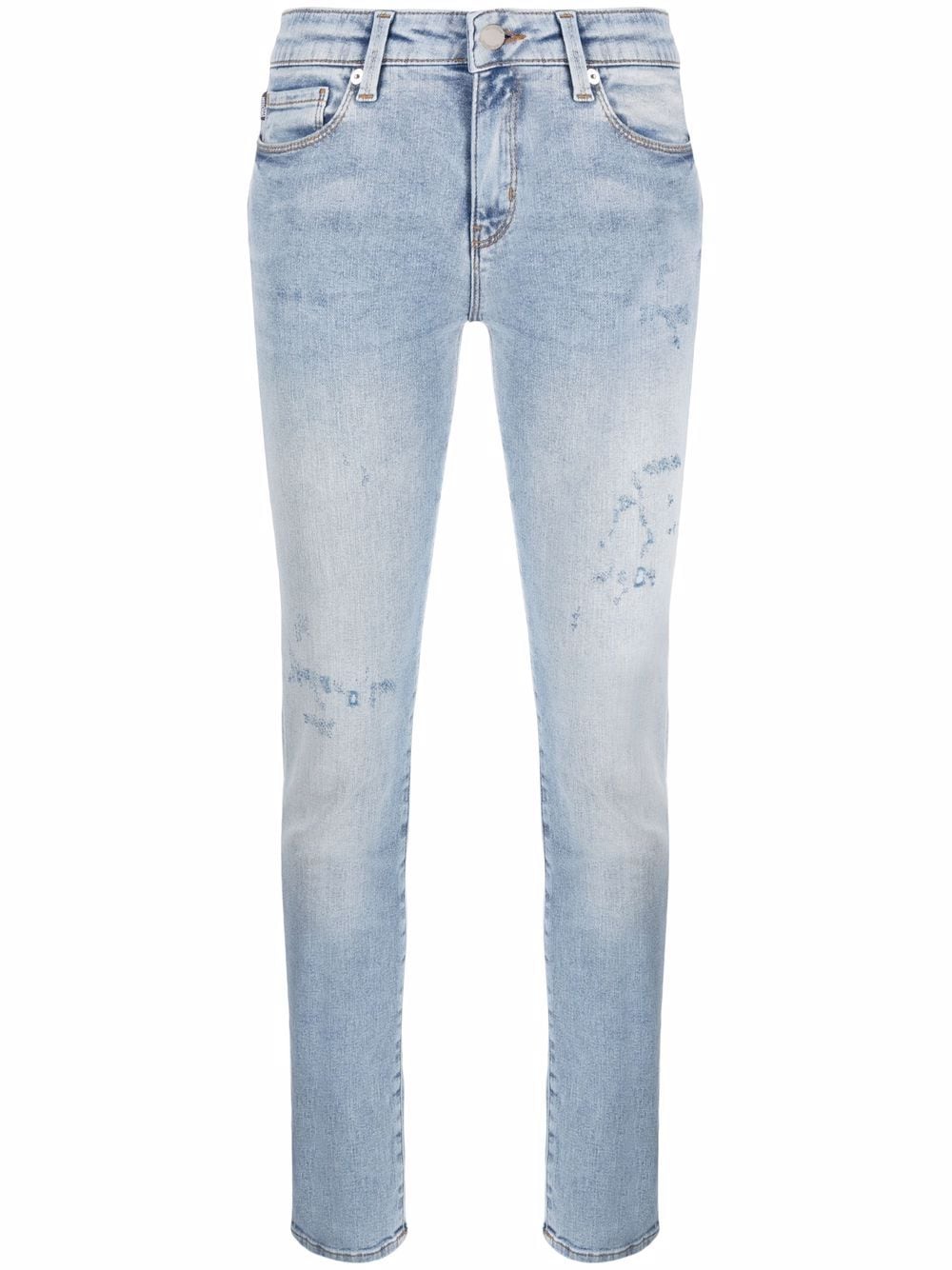 Love Moschino Distressed-Jeans - Blau von Love Moschino