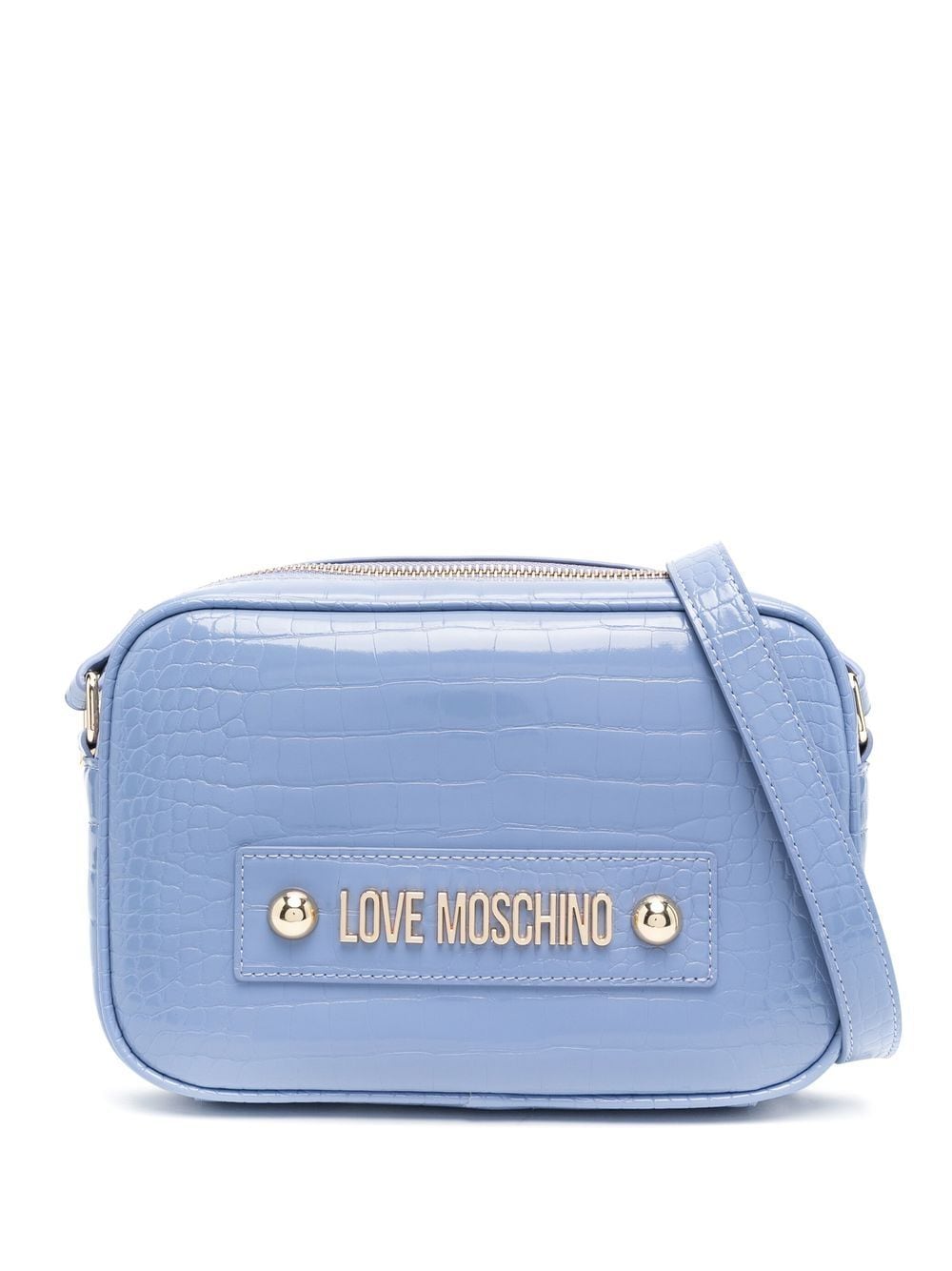 Love Moschino Tasche aus Kunstleder - Blau von Love Moschino