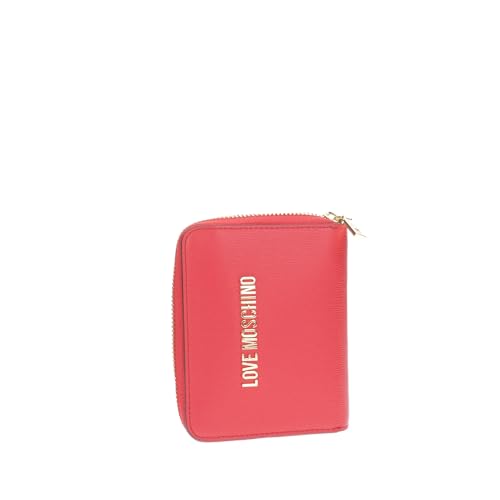 Portafoglio donna Love Moschino zip around small ecopelle rosso A24MO08 JC5702 ROSSO von Love Moschino