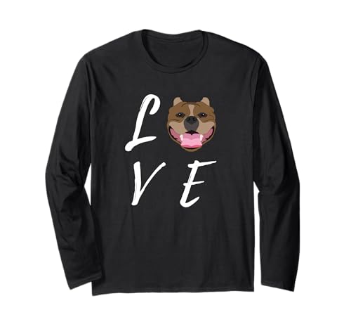 Love Pit Bull Vintage Pit Bull Terrier Haustierliebhaber Hund Mama Langarmshirt Love Pit Bull Vintage Pit Bull Terrier Haustierliebhaber Hund Mama Langarmshirt von Love Pit Bull Terrier Pet Lover Dog Mom Gifts