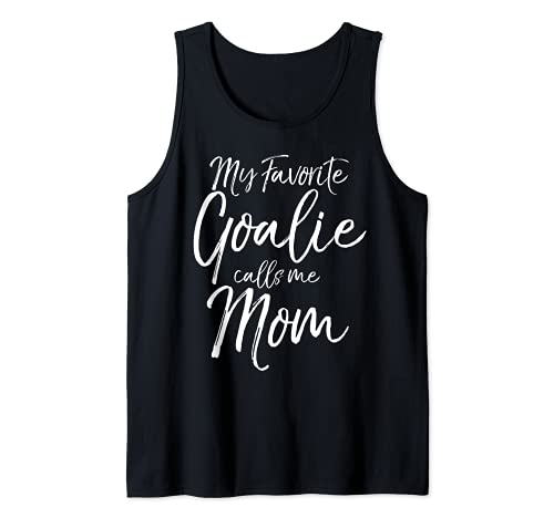 Niedlicher Torwart für Fußballmutter, Mein Lieblings-Torwart ruft mich Mama Tank Top Niedlicher Torwart für Fußballmutter, Mein Lieblings-Torwart ruft mich Mama Tank Top von Love Soccer Shirts & Soccer Gifts Design Studio