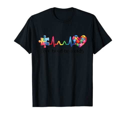 Autismus-Bewusstsein Neurodiversität Akzeptanz Autismus Papa Mama T-Shirt Autismus-Bewusstsein Neurodiversität Akzeptanz Autismus Papa Mama T-Shirt von Love & Puzzle Wear.USA