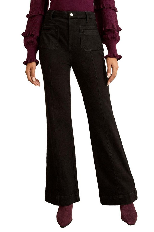 Love & Roses Bootcut-Jeans Love & Roses Bootcut-Jeans, Kurzgröße (1-tlg) von Love & Roses