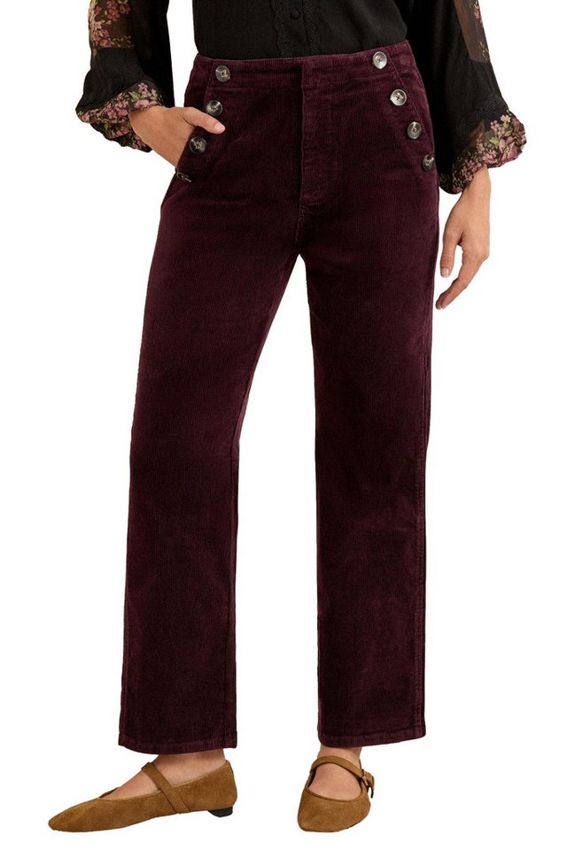 Love & Roses Cordhose Love & Roses Cordhose mit geradem Bein, Petite (1-tlg) von Love & Roses