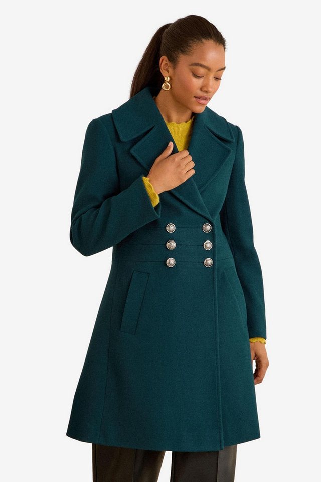 Love & Roses Kurzmantel Love & Roses Mantel mit Uniformknöpfen (1-tlg) von Love & Roses