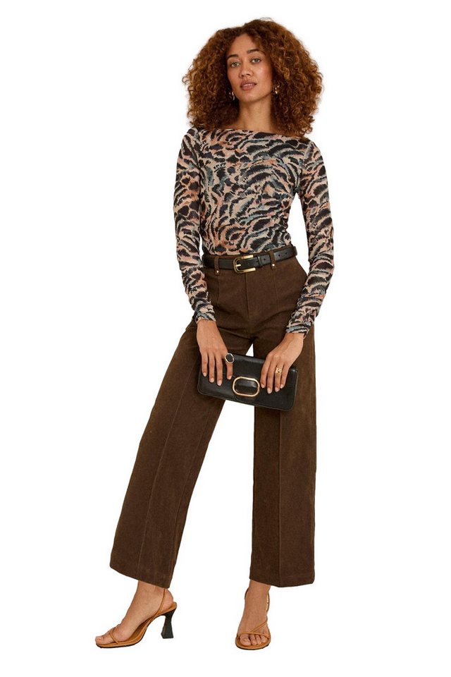 Love & Roses Langarmbluse Love & Roses Bluse, Petite (1-tlg) von Love & Roses