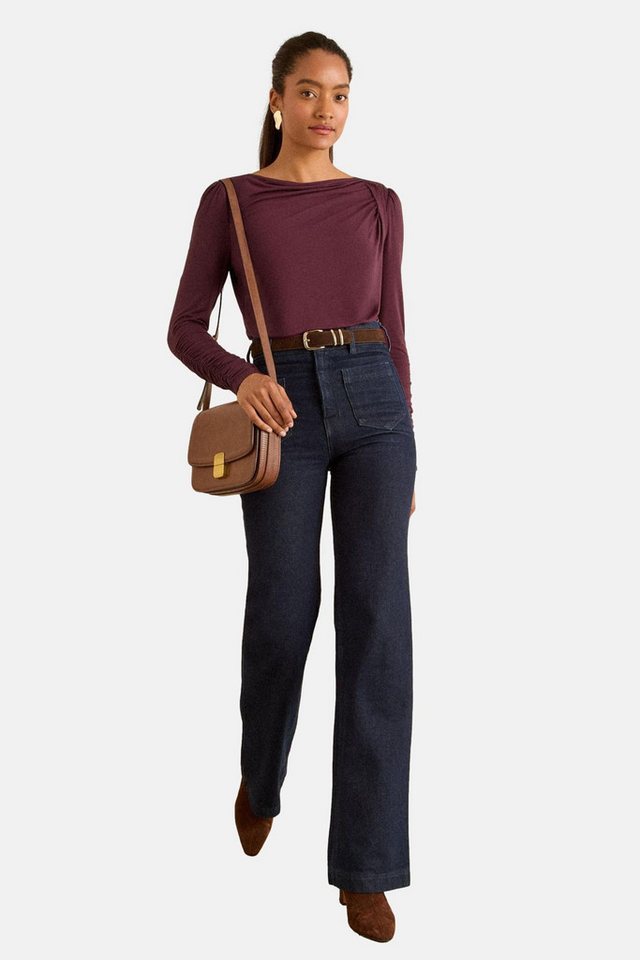 Love & Roses Langarmbluse Love & Roses Jersey-Oberteil mit langen Ärmeln (1-tlg) von Love & Roses