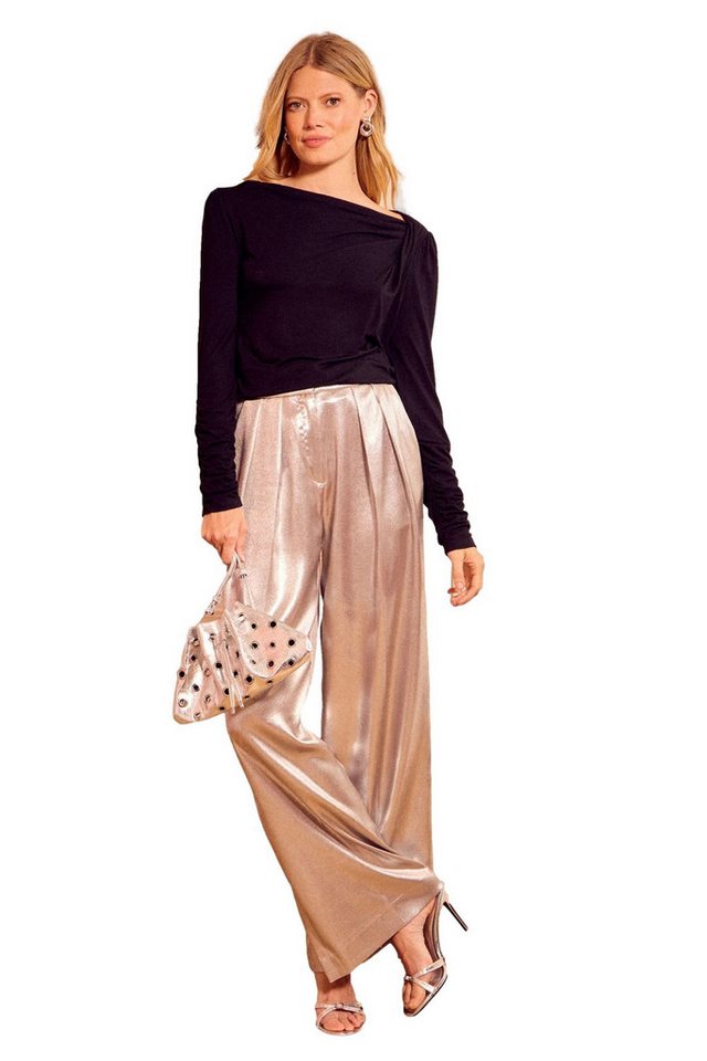 Love & Roses Langarmbluse Love & Roses Jersey-Oberteil mit langen Ärmeln (1-tlg) von Love & Roses