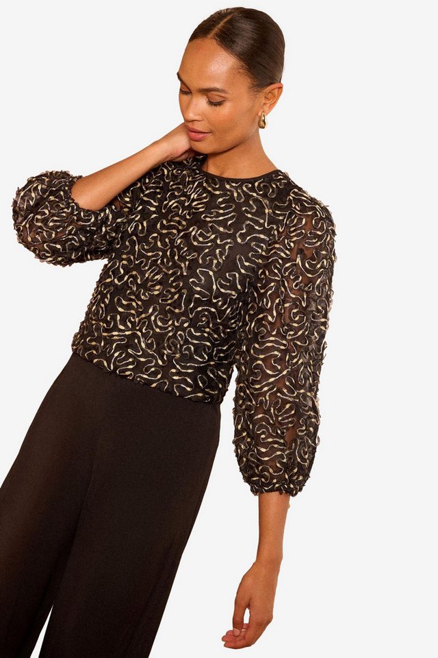 Love & Roses Langarmbluse Love & Roses Pullover mit 3/4-Ärmel (1-tlg) von Love & Roses