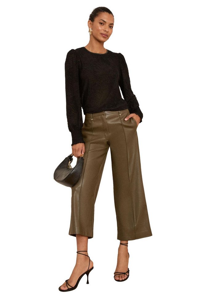 Love & Roses Langarmbluse Love & Roses Strukturiertes Langarmshirt (1-tlg) von Love & Roses