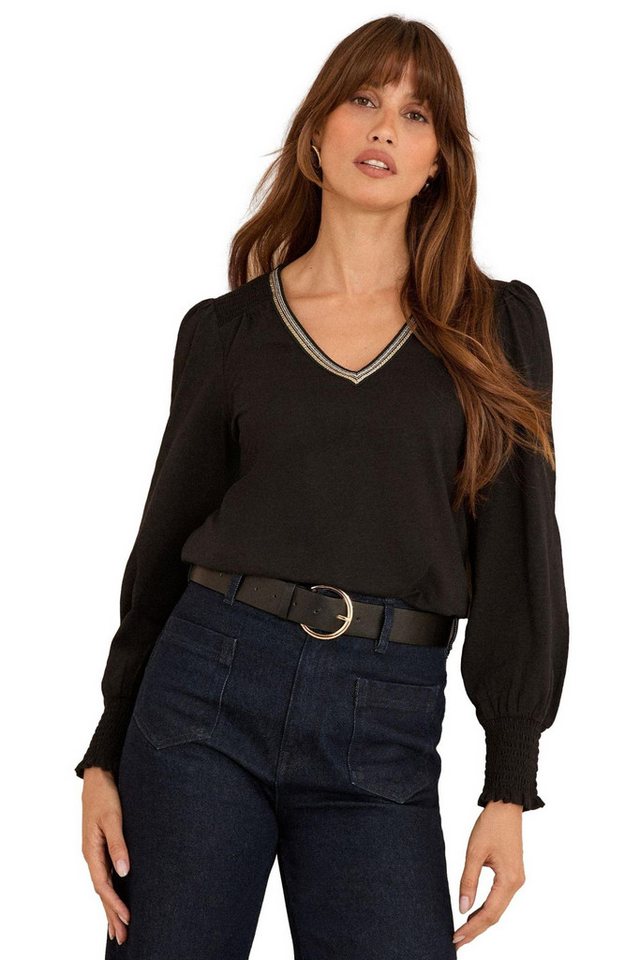 Love & Roses Langarmshirt Love & Roses Jersey-Oberteil mit langen Ärmeln (1-tlg) von Love & Roses