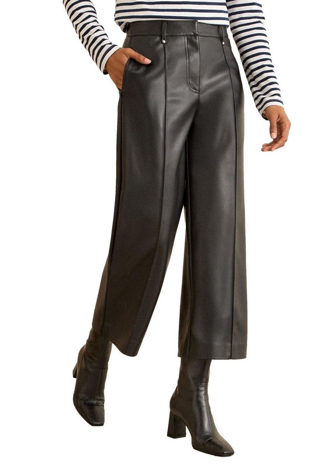 Love & Roses Lederhose Love & Roses weite Kunstlederhose, Regular (1-tlg) von Love & Roses