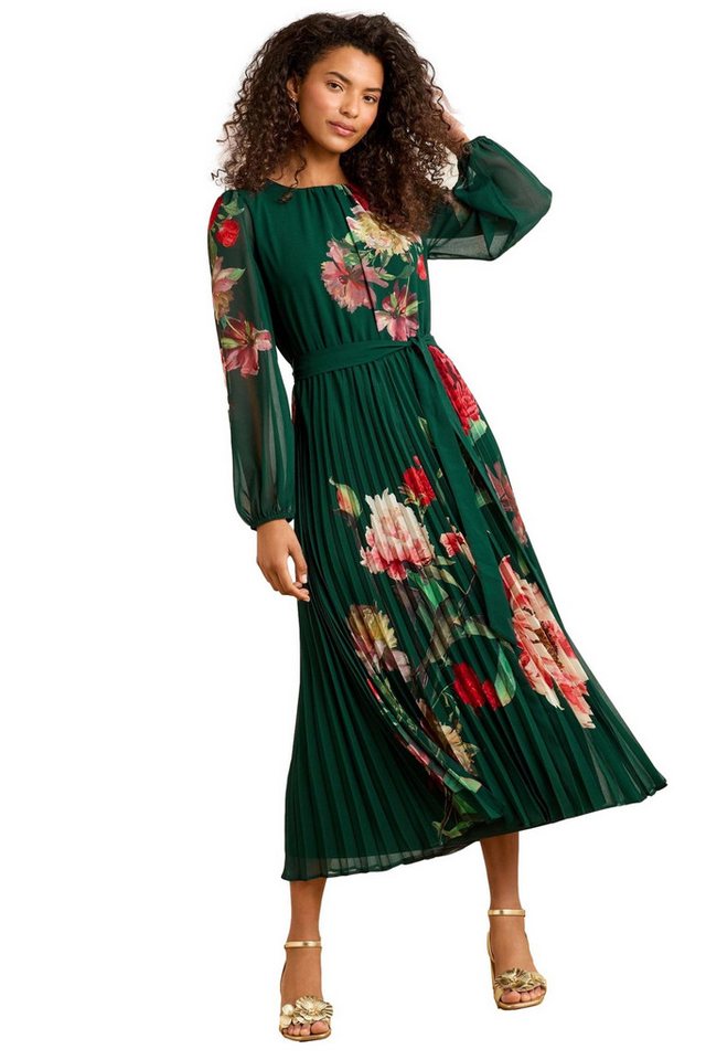 Love & Roses Midikleid Love & Roses Bedrucktes Midikleid, Regular (1-tlg) von Love & Roses