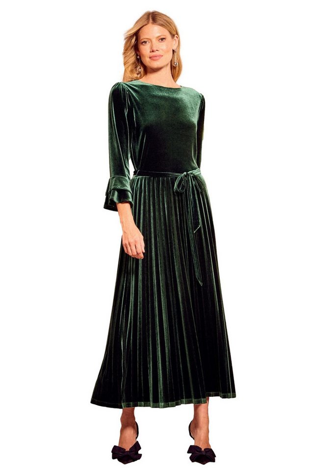 Love & Roses Midikleid Love & Roses Midikleid aus Samt, Regular (1-tlg) von Love & Roses