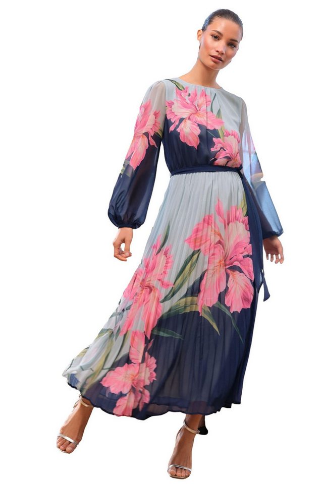 Love & Roses Midikleid Love & Roses Midikleid mit Falten, Petite (1-tlg) von Love & Roses