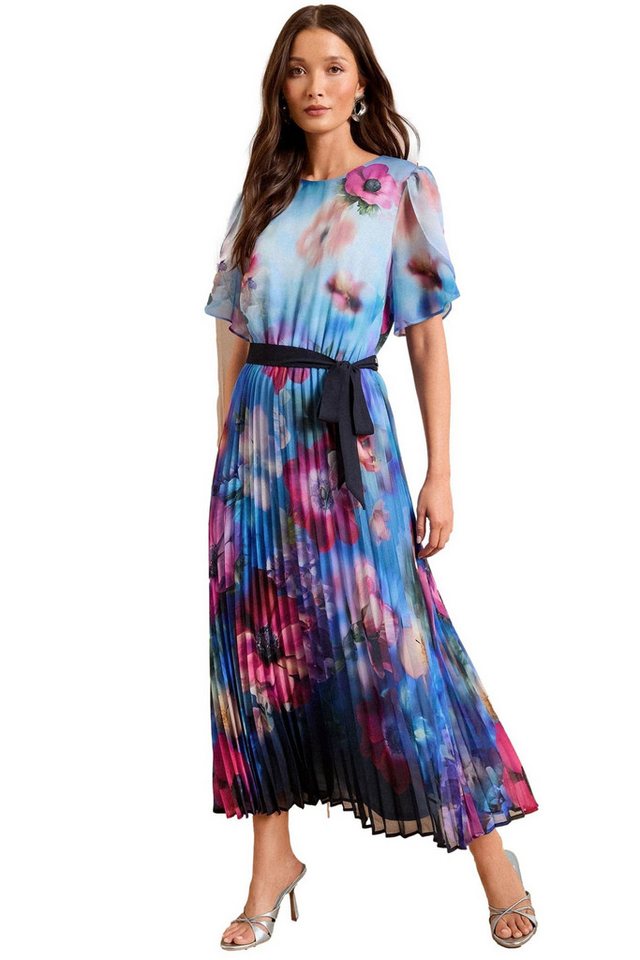 Love & Roses Midikleid Love & Roses Midikleid mit Falten, Regular (1-tlg) von Love & Roses