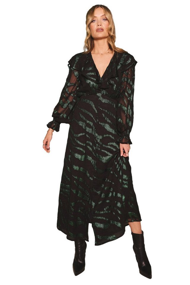 Love & Roses Midikleid Love & Roses Midikleid mit Falten, Regular (1-tlg) von Love & Roses