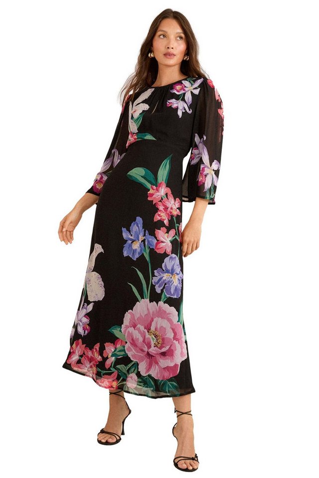 Love & Roses Midikleid Love & Roses Midikleid mit Print, Regular (1-tlg) von Love & Roses