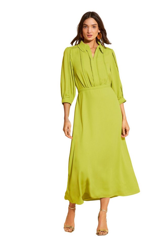 Love & Roses Midikleid Love & Roses Midikleid mit RV und Rüschen, Regular (1-tlg) von Love & Roses