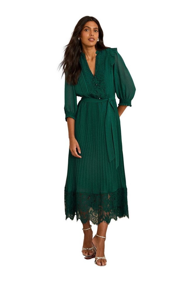 Love & Roses Midikleid Love & Roses Plissiertes Midikleid, Petite (1-tlg) von Love & Roses