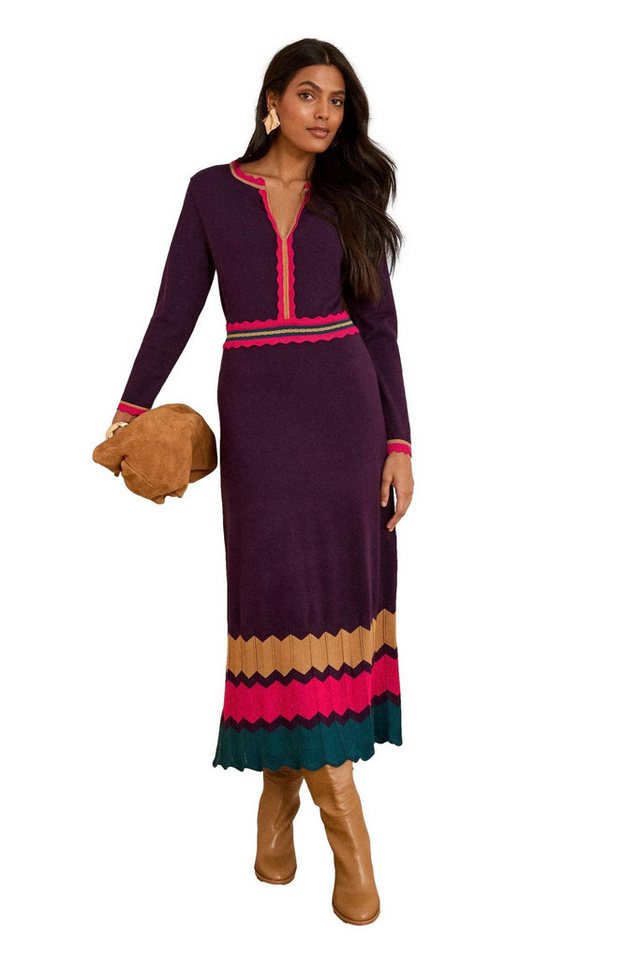 Love & Roses Midikleid Love & Roses Strick-Minikleid, Regular (1-tlg) von Love & Roses