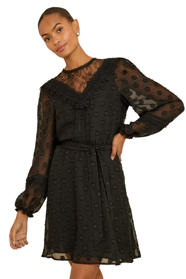 Love & Roses Minikleid Love & Roses Gepunktete Jacquard-Minirock, Regular (1-tlg) von Love & Roses