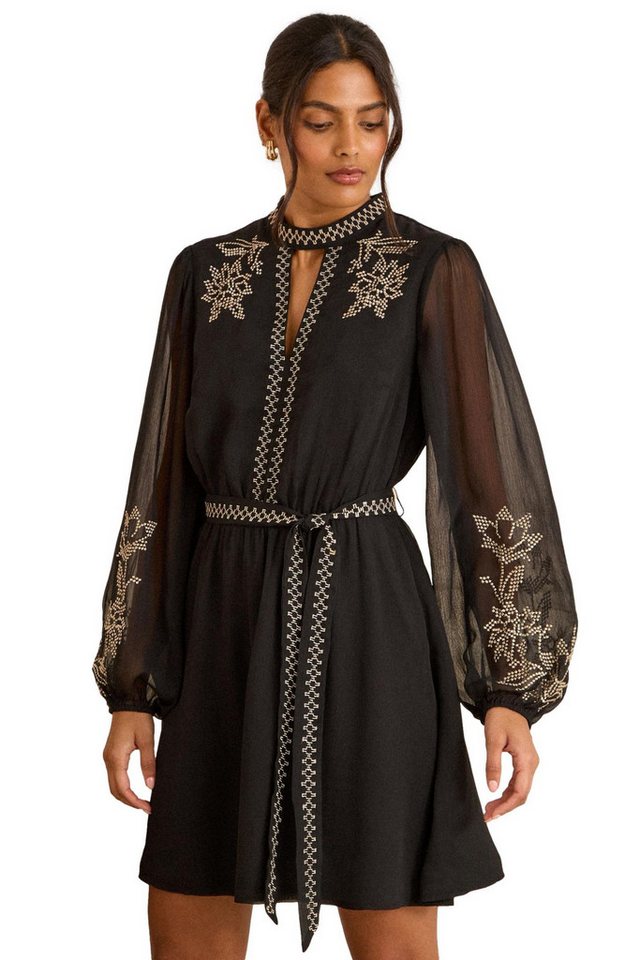 Love & Roses Minikleid Love & Roses Minikleid mit Stickerei, Kurzgröße (1-tlg) von Love & Roses