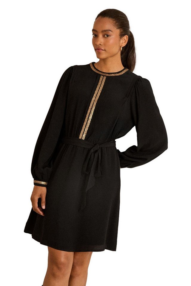 Love & Roses Minikleid Love & Roses Pailletten-Minikleid, Regular (1-tlg) von Love & Roses