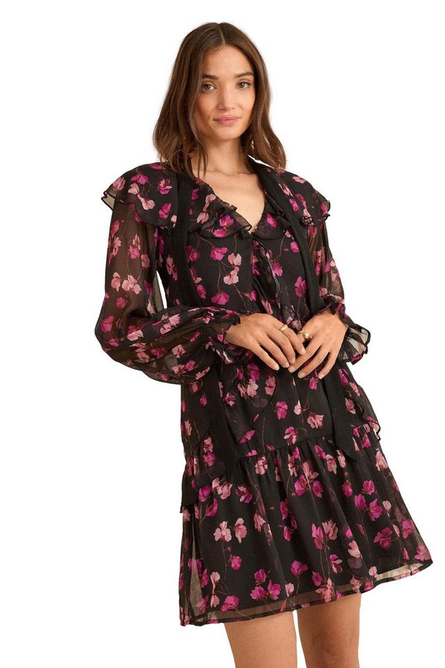 Love & Roses Minikleid Love & Roses Rüschen-Minikleid, Regular (1-tlg) von Love & Roses