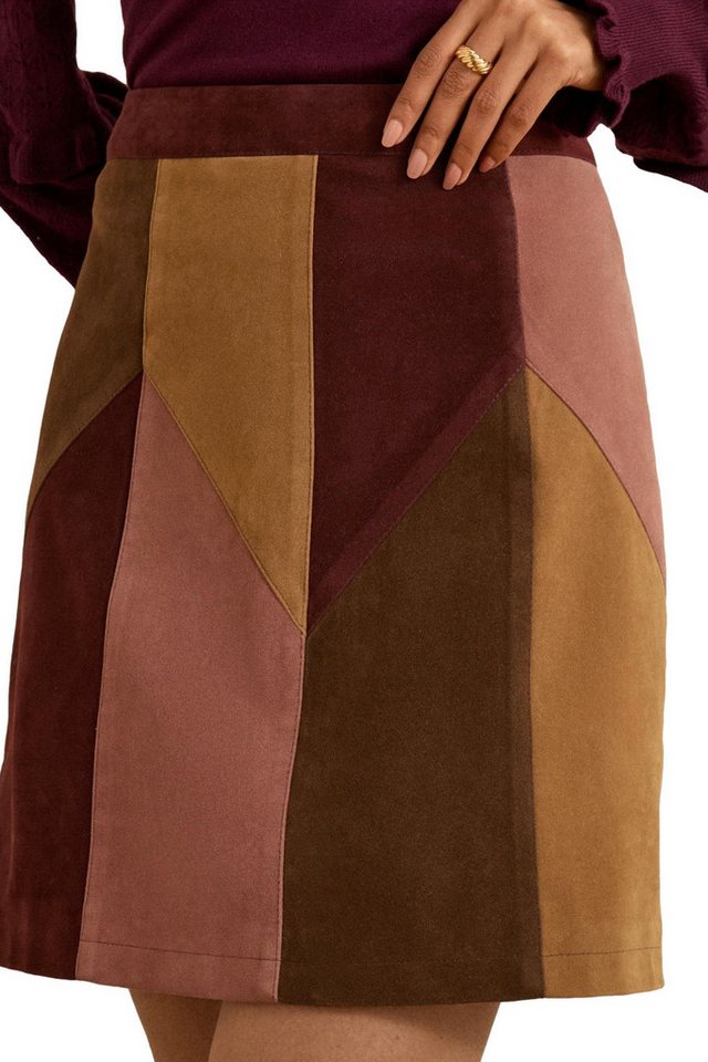 Love & Roses Minirock Love & Roses Patchwork-Minirock, Regular (1-tlg) von Love & Roses