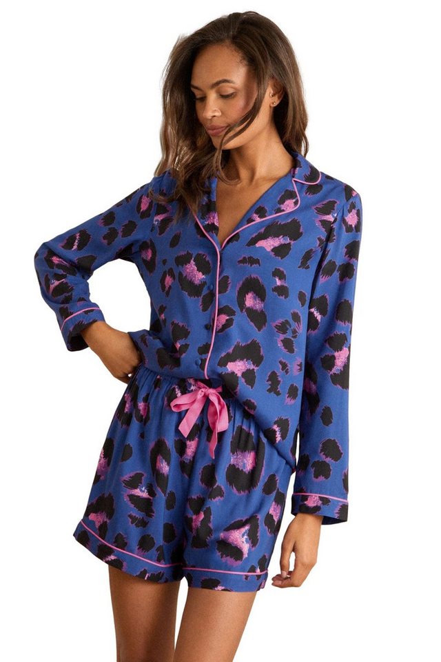 Love & Roses Pyjama Love & Roses kurzer Pyjama aus Modal (2 tlg) von Love & Roses