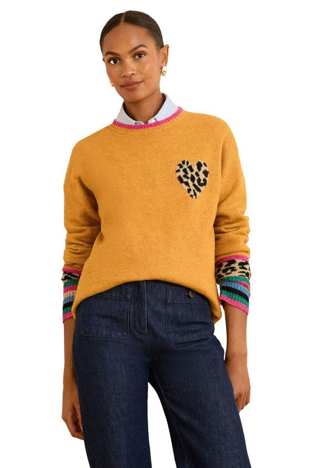 Love & Roses Rundhalspullover Love & Roses Rundhals-Pullover, Regular (1-tlg) von Love & Roses