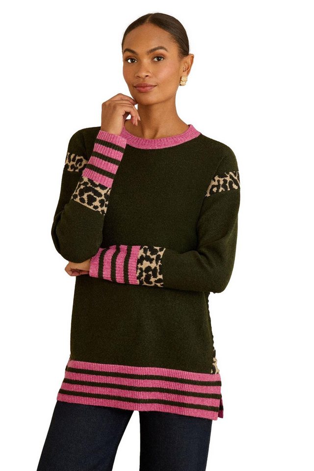 Love & Roses Rundhalspullover Love & Roses Rundhals-Pullover, Regular (1-tlg) von Love & Roses