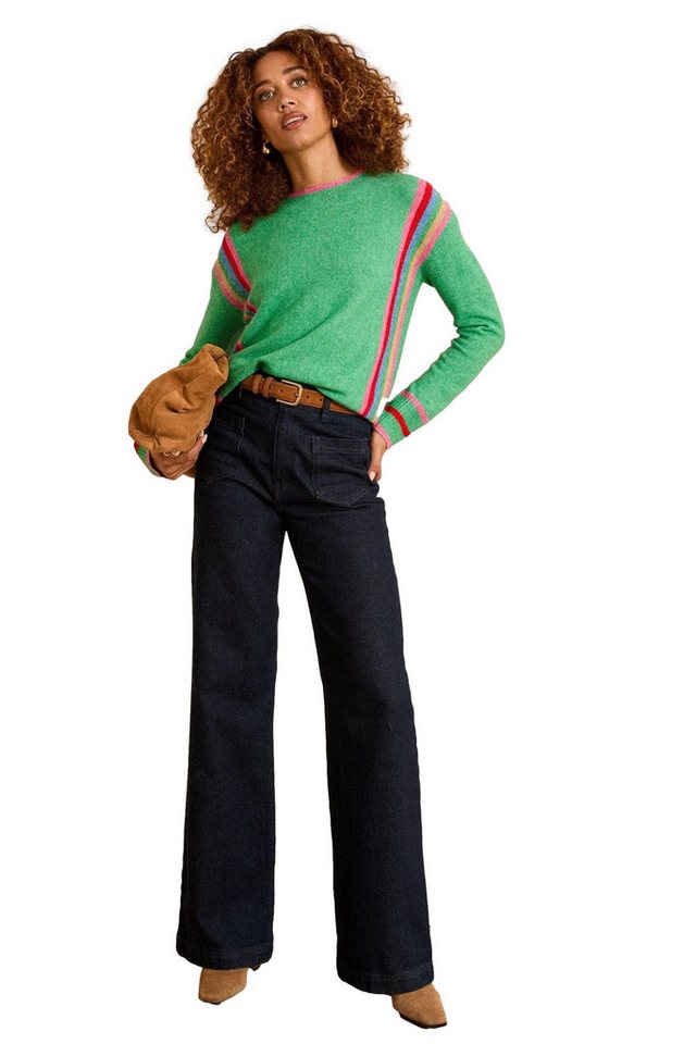 Love & Roses Rundhalspullover Love & Roses Rundhals-Strickpullover, Regular (1-tlg) von Love & Roses