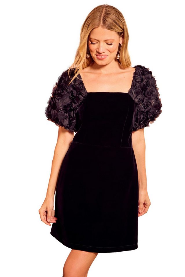 Love & Roses Samtkleid Love & Roses Samt-Minikleid (1-tlg) von Love & Roses