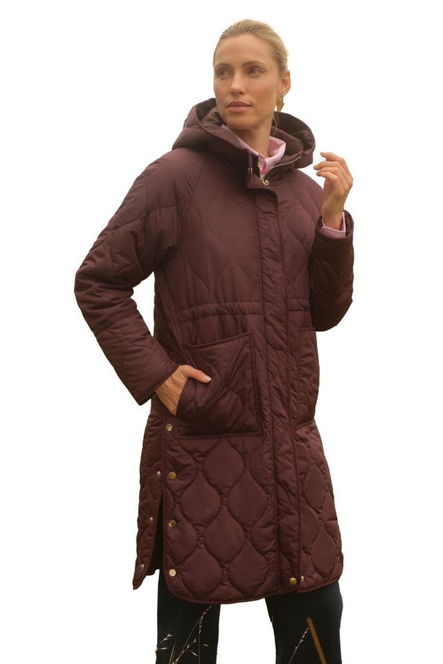 Love & Roses Steppmantel Love & Roses Leichter, mittellanger Steppmantel (1-tlg) von Love & Roses