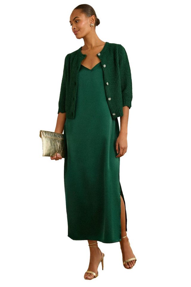 Love & Roses Strickkleid Love & Roses 2-in-1 Strick-Trägerkleid, Petite (2-tlg) von Love & Roses