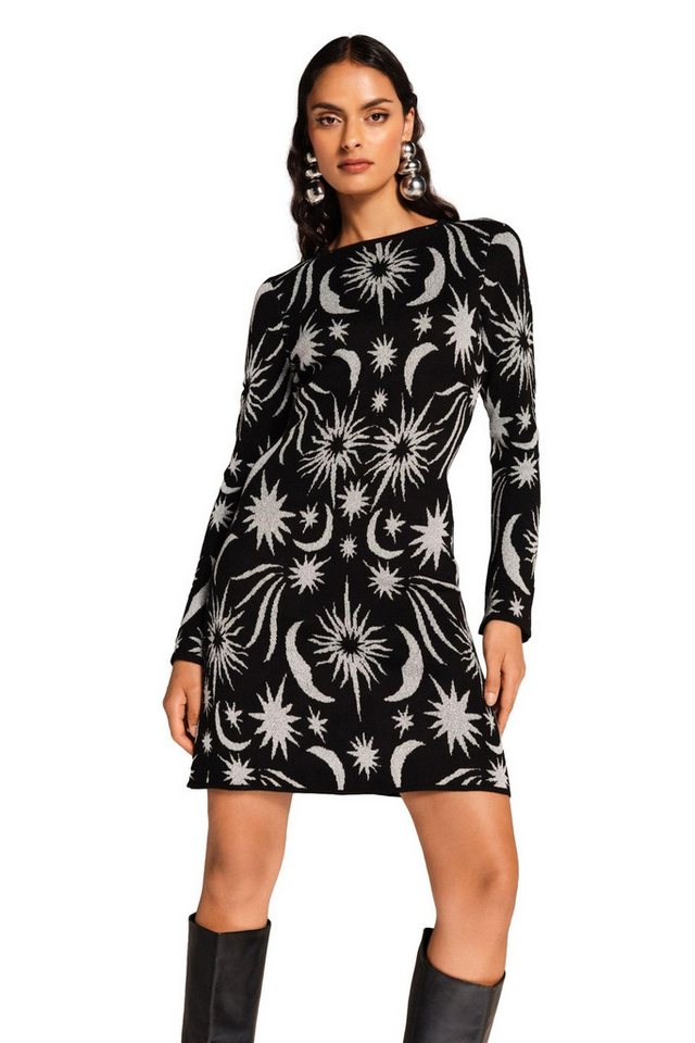 Love & Roses Strickkleid Love & Roses Glitzerndes Strick-Minikleid, Regular (1-tlg) von Love & Roses