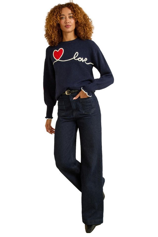 Love & Roses Strickpullover Love & Roses Cornelli-Strickpullover (1-tlg) von Love & Roses