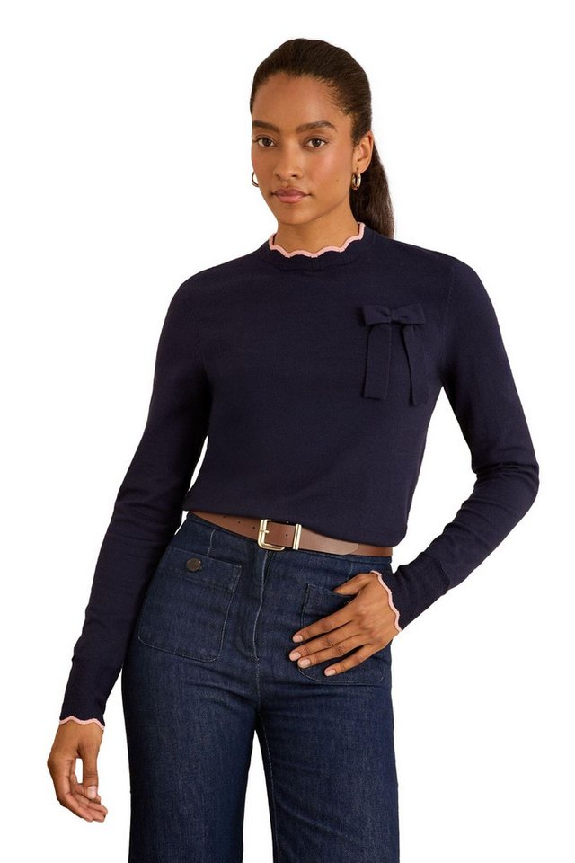 Love & Roses Strickpullover Love & Roses Feinstrickpullover, Regular (1-tlg) von Love & Roses