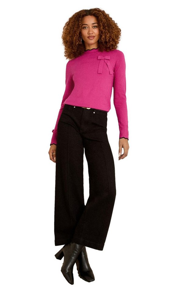 Love & Roses Strickpullover Love & Roses Feinstrickpullover, Regular (1-tlg) von Love & Roses