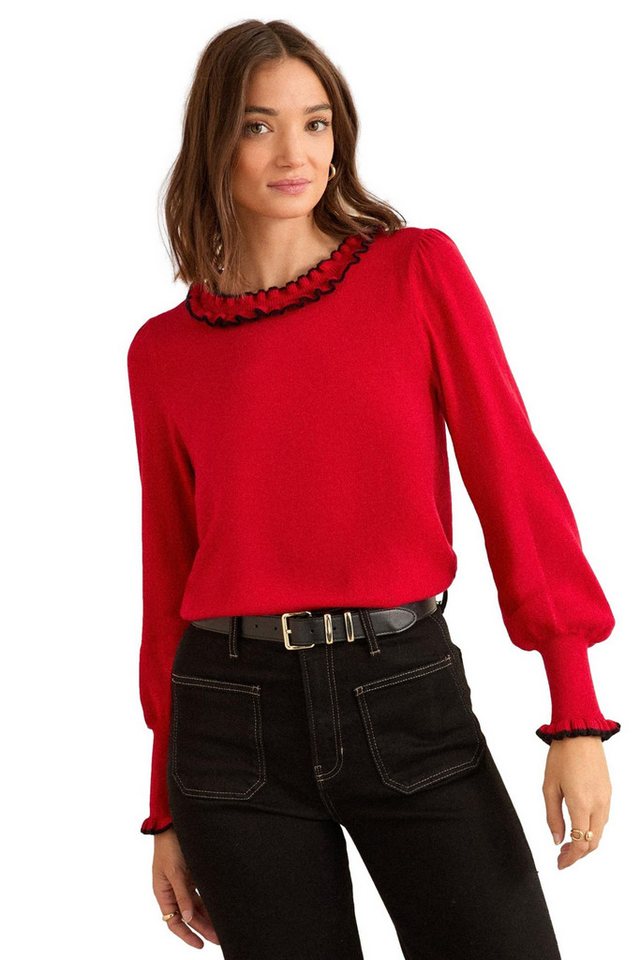 Love & Roses Strickpullover Love & Roses Feinstrickpullover, Regular (1-tlg) von Love & Roses