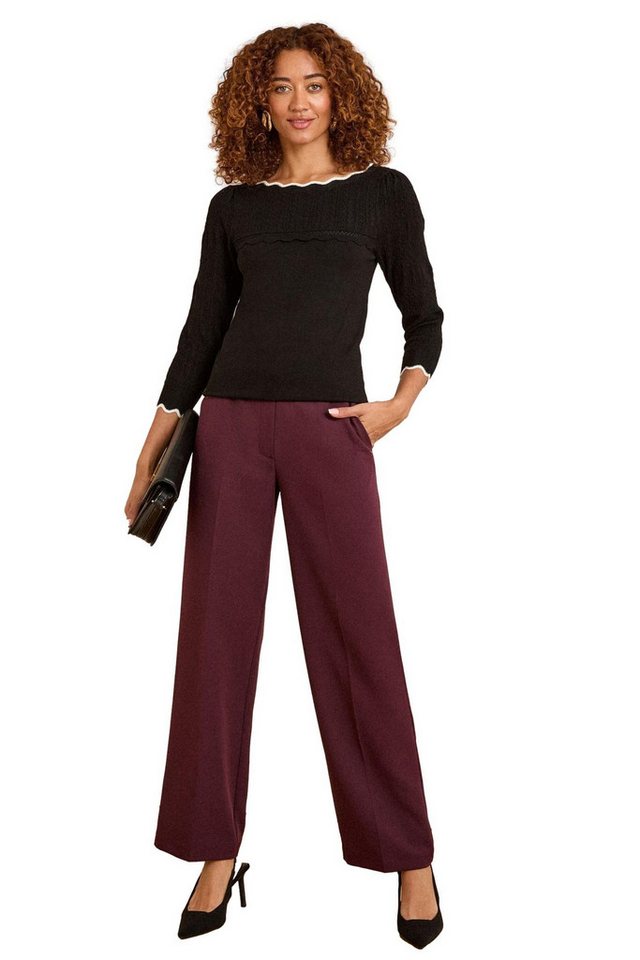 Love & Roses Strickpullover Love & Roses Feinstrickpullover, Regular (1-tlg) von Love & Roses