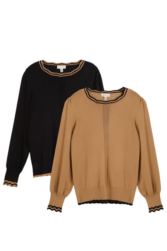 Love & Roses Strickpullover Love & Roses Strickpullover, 2er-Pack (2-tlg) von Love & Roses
